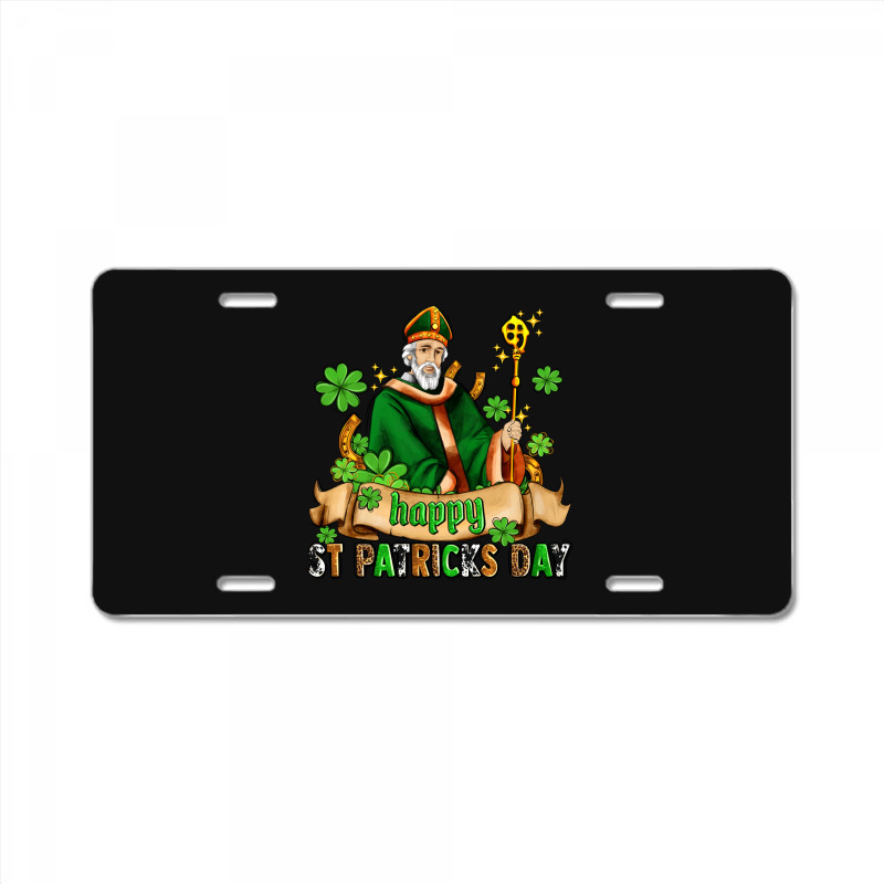 Happy St Patricks Day With St Patricks License Plate | Artistshot