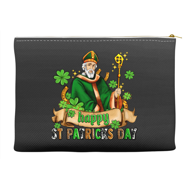 Happy St Patricks Day With St Patricks Accessory Pouches | Artistshot