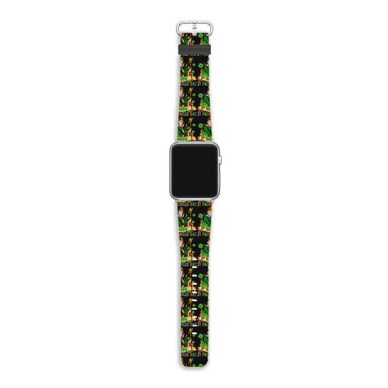 Happy St Patricks Day With St Patricks Apple Watch Band | Artistshot