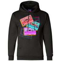 Japanese Version The Cute Set Of Retro Mixtapes (80s Champion Hoodie | Artistshot