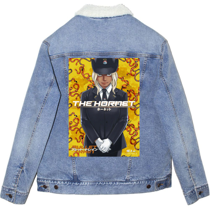 The Hornet Anime Unisex Sherpa-lined Denim Jacket | Artistshot