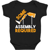 Prosthetic Leg Amputation Survivor Some Assembly Required T Shirt Baby Bodysuit | Artistshot