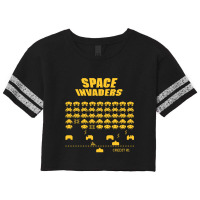 Space Invaders Scorecard Crop Tee | Artistshot