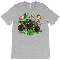 Monster Truck With Shamrocks T-shirt | Artistshot