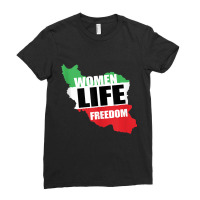 Women Life Freedom Support Women Rights Mahsa Free Iran Tank Top Ladies Fitted T-shirt | Artistshot