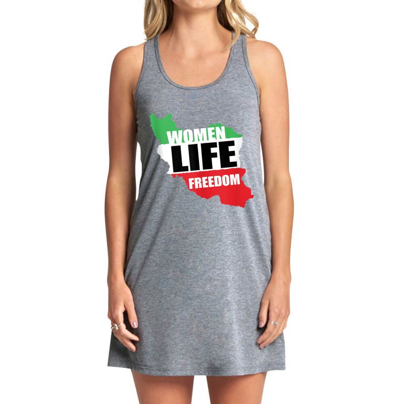 Women Life Freedom Support Women Rights Mahsa Free Iran Tank Top Tank Dress by choninzel | Artistshot