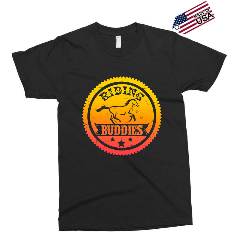 Hot Trend Horse Lover Equestrian Riding Buddies Girl Exclusive T-shirt | Artistshot