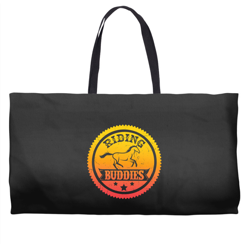 Hot Trend Horse Lover Equestrian Riding Buddies Girl Weekender Totes | Artistshot