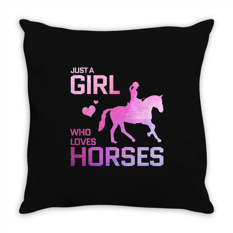 Trending Horse Racing-cmwq6 Throw Pillow | Artistshot