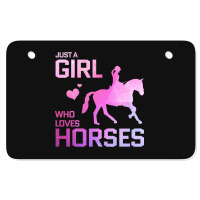 Trending Horse Racing-cmwq6 Atv License Plate | Artistshot