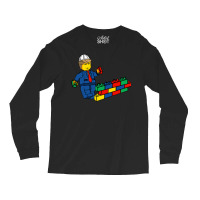 Build The Wall Funny President Long Sleeve Shirts | Artistshot