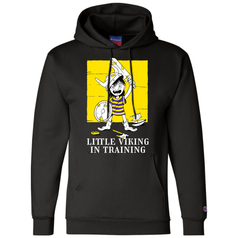 Limited Edition Little Viking In Training Kids Lil' Vikings Champion Hoodie | Artistshot