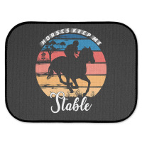 Hot Trend Horses Keep Me Stable Rear Car Mat | Artistshot