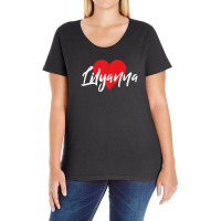 I Love Lilyanna First Name Tshirt I Heart Named Ladies Curvy T-shirt | Artistshot