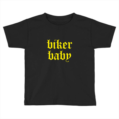 Biker Baby Toddler T-shirt Designed By Zamil