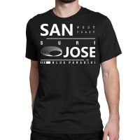 San Jose Blue Paradise City Classic T-shirt | Artistshot