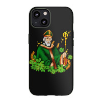 St Patricks And Horseshoes With Shamrocks Iphone 13 Case | Artistshot