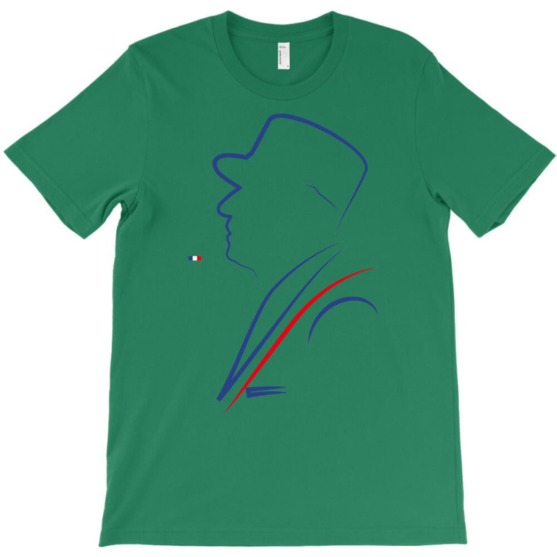 General De Gaulle French Head Of State Tricolor Fitted Scoop  Funny T-Shirt by keehanquakera | Artistshot