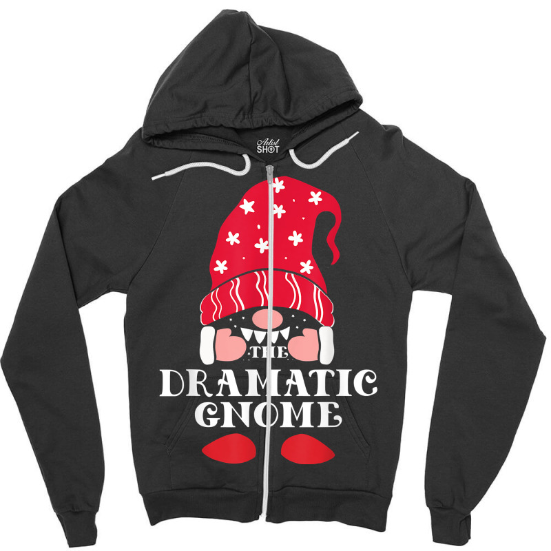 The Dramatic Christmas Gnome T Shirt Zipper Hoodie by tawny4okburd | Artistshot