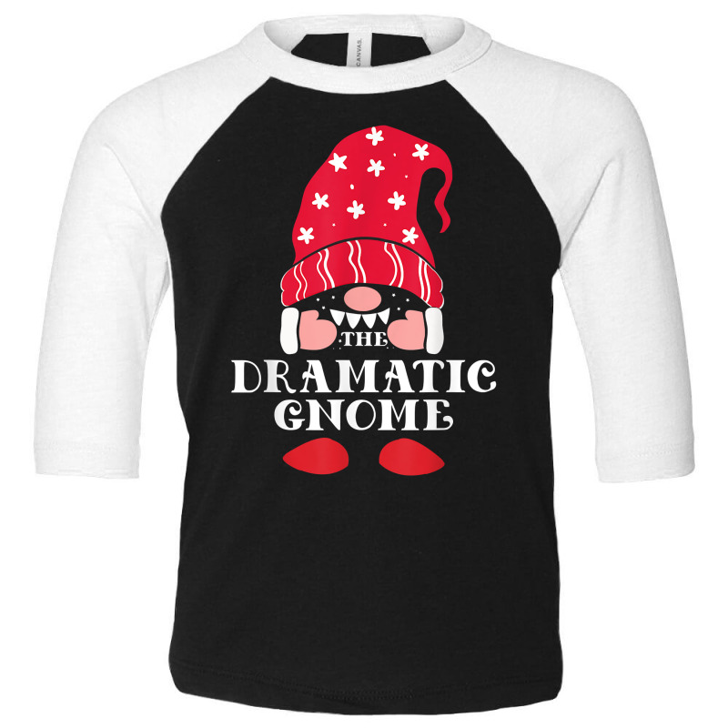 The Dramatic Christmas Gnome T Shirt Toddler 3/4 Sleeve Tee by tawny4okburd | Artistshot