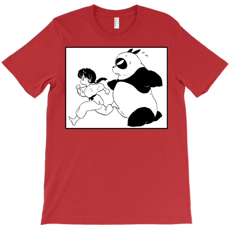 Ranma And Genma Panda   Ranma 12 Collection T-Shirt by maltorudmerk | Artistshot