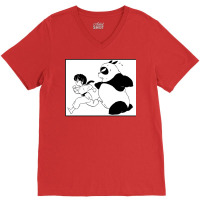 Ranma And Genma Panda   Ranma 12 Collection V-neck Tee | Artistshot