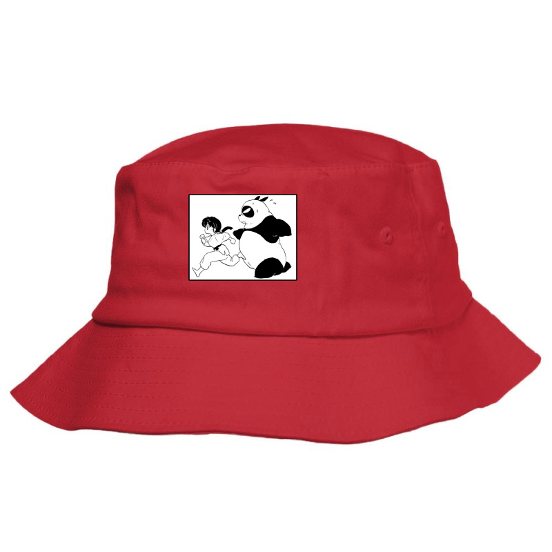 Ranma And Genma Panda   Ranma 12 Collection Bucket Hat by maltorudmerk | Artistshot