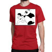 Ranma And Genma Panda   Ranma 12 Collection Classic T-shirt | Artistshot