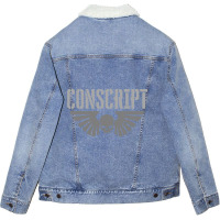 Hot Trend Imperial Guardsman In Training - Conscript Unisex Sherpa-lined Denim Jacket | Artistshot