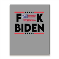 Biden Fk Biggest Idiot Democrats Ever Nominated     Love Metal Print Vertical | Artistshot