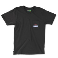 Team Jansen Surname Proud Family Last Name T Shirt Pocket T-shirt | Artistshot