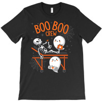 Boo Boo Crew Ghost Doctor Paramedic Emt Nurse Halloween T-shirt | Artistshot