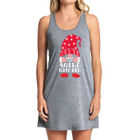 The Agile Christmas Gnome T Shirt Tank Dress | Artistshot