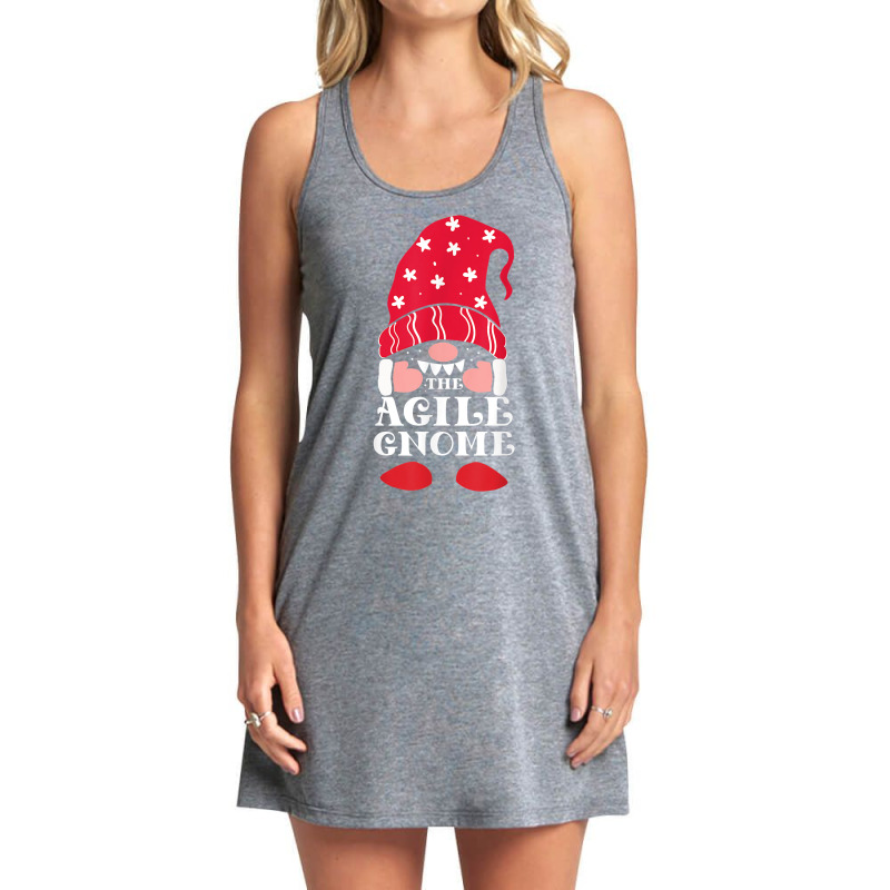 The Agile Christmas Gnome T Shirt Tank Dress by noelenedh2mar | Artistshot