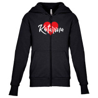 I Love Katarina First Name Tshirt I Heart Named Youth Zipper Hoodie | Artistshot