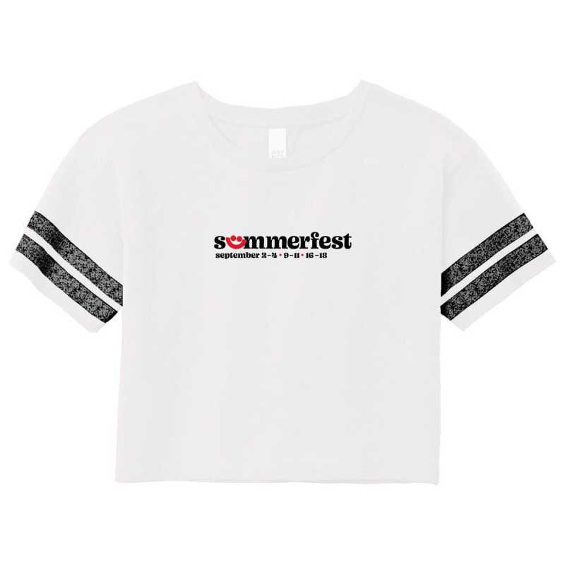 Smile Summerfest Concert 2021 Scorecard Crop Tee by ALVINTRIMBLE | Artistshot