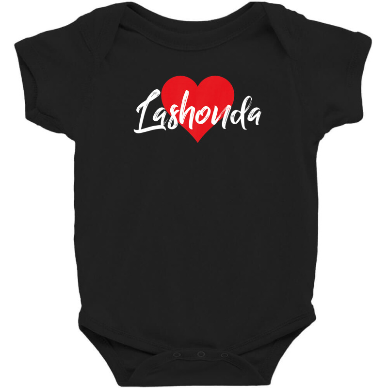 I Love Lashonda First Name Tshirt I Heart Named Baby Bodysuit by qwacireolonr | Artistshot