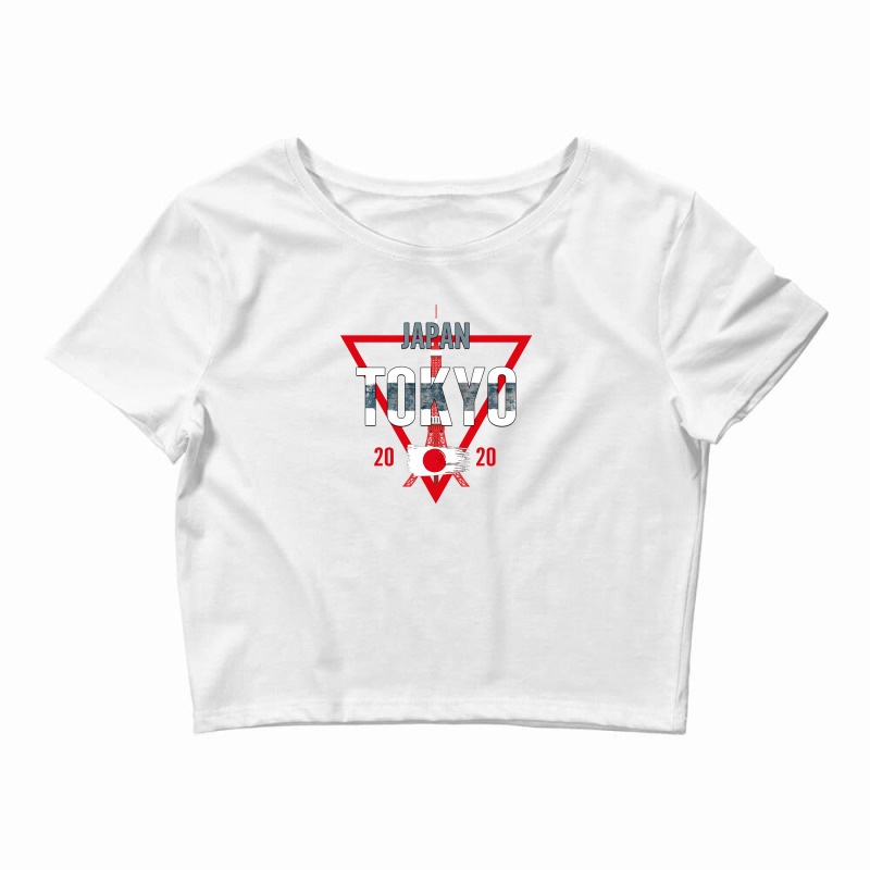 Japan Tokyo 2020 For Light Crop Top by autlu2024 | Artistshot