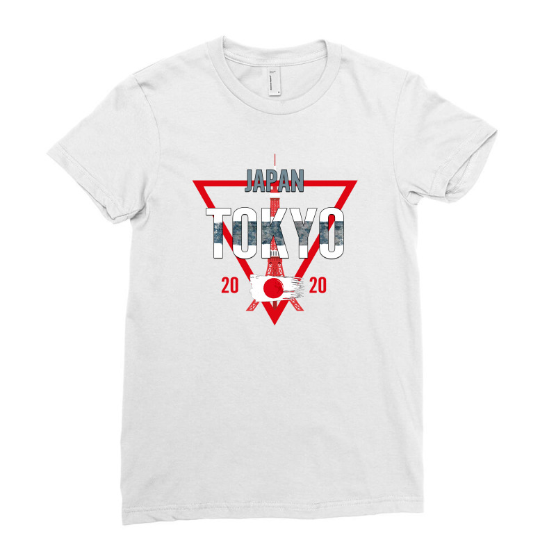 Japan Tokyo 2020 For Light Ladies Fitted T-Shirt by autlu2024 | Artistshot