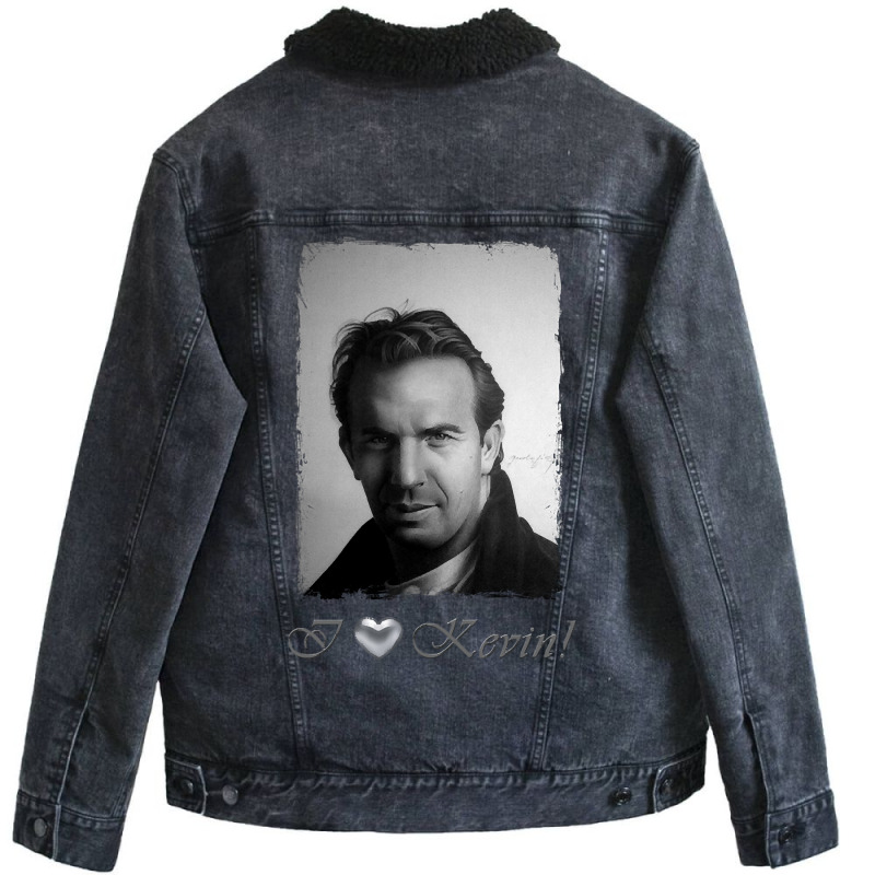 Trending I Love Kevin ! Unisex Sherpa-lined Denim Jacket | Artistshot