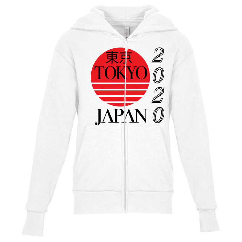 Tokyo Japan 2020 For Light Youth Zipper Hoodie by autlu2024 | Artistshot