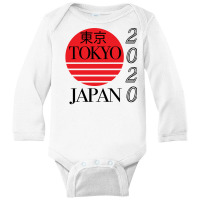 Tokyo Japan 2020 For Light Long Sleeve Baby Bodysuit | Artistshot