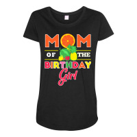 Womens Mom Of The Birthday Girl Twotti Fruity Theme Mommy Party T Shir Maternity Scoop Neck T-shirt | Artistshot