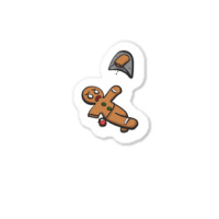 Gingerbread Man Bouldering Sticker | Artistshot