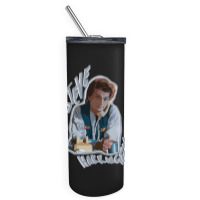 Steve Harrington Digital Illustration Edit 1 Skinny Tumbler | Artistshot