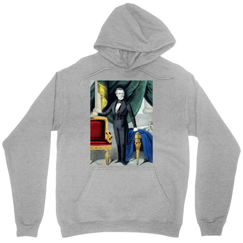 James K Polkpresident Elect Of The United States 1844 Currier Amp Ives Unisex Hoodie by gouselauckt | Artistshot