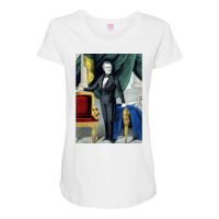 James K Polkpresident Elect Of The United States 1844 Currier Amp Ives Maternity Scoop Neck T-shirt | Artistshot