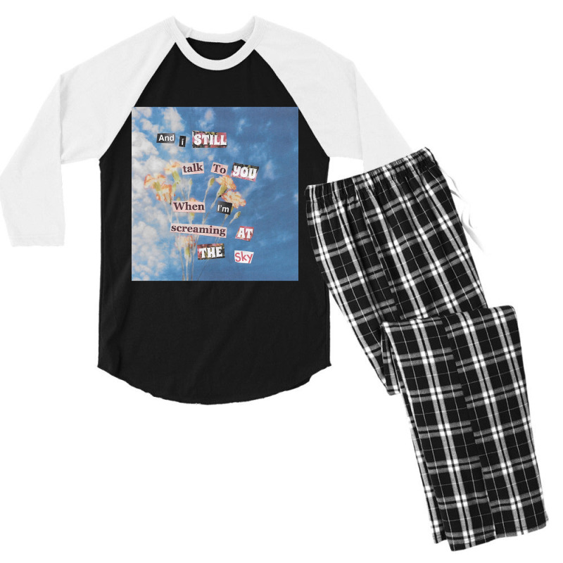 Trending I Still Talk To You Men's 3/4 Sleeve Pajama Set | Artistshot