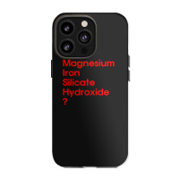 Magnesium Iron Silicate Hydroxide In Red Iphone 13 Pro Case | Artistshot