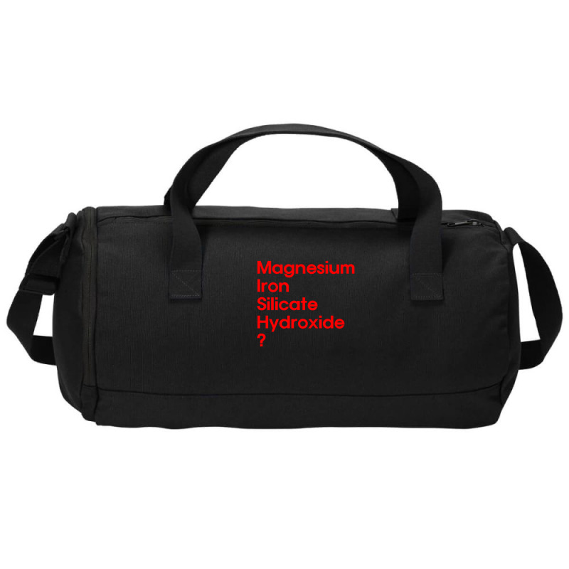 Magnesium Iron Silicate Hydroxide In Red Duffel Bag | Artistshot